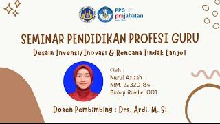 SEMINAR PPG-DESAIN INVENSI/INOVASI DAN RENCANA TINDAK LANJUT