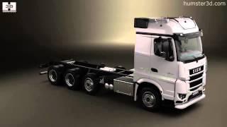 Sisu Polar Chassis Truck 4-axle 2017 3D model by 3DModels.org