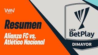 Alianza FC vs. Nacional  (resumen y goles) | Liga BetPlay Dimayor 2024- 2 | Fecha 1