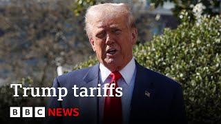 US President Donald Trump threatens 200% tariff on alcohol from EU countries | BBC News