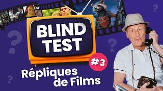 BLIND TEST : Répliques de Films #3 - 40 Extraits - Quiz Cinéma