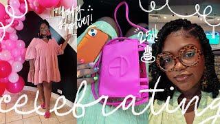 vlog  my baby shower & 25th birthday weekend