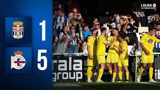 CARTAGENA 1-5 RC DEPORTIVO | Resumen jornada 13 LaLiga Hypermotion 2024-2025