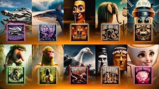 ALL BRAINROT ANIMALS MEME FUNK