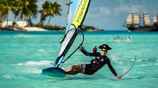 Windsurfing in a swimming pool 2.0 | Bonaire Guide
