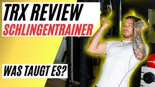 TRX Schlingentrainer Review - Kann man damit ein Krafttraining machen?