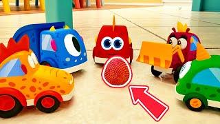 New funny adventures of Monster Cars. Full episodes of Mocas Little Monster Cars cartoon for kids.