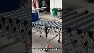 Wholesale Unpowered Gravity Roller Conveyor System Telescopic Roller Conveyor Assembly Line