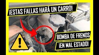 5 Síntomas De BOMBA De FRENOS En Mal Estado o Dañada ️CUIDADO️