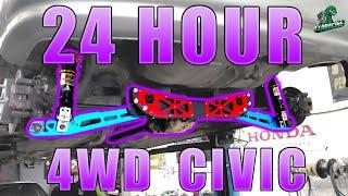 Can We AWD Our Honda Civic In 24Hours?!