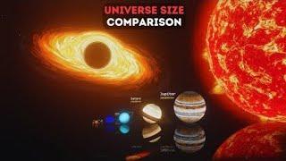 How big is the universe compared to our size.