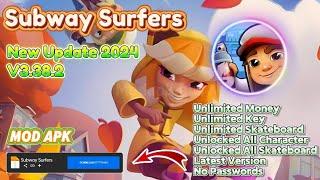 Update! Subway Surfers 3.38.0 Mod Apk Unlimited Money Unlimited Key Unlocked All Latest Version 2024