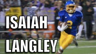 Isaiah Langley : Foothill High (Pleasanton, CA) Class of 2015 - Junior Year Highlights