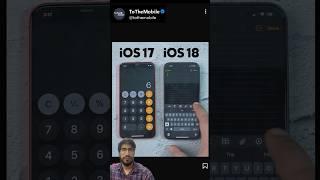 AppleiOSvs iOS 18 Calculator features️ #ios8 #ios #ios7 #appleapp #smartphone #apple #lightroom