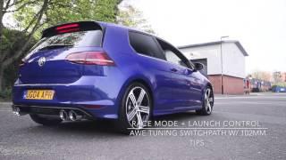 Golf 7R SwitchPath Exhaust Race Mode Launch Control - Regal Autosport UK