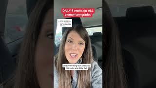 Daily 5 Works For ALL Elementary Grades
