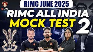 RIMC All India Mock Test | RIMC Online Coaching | RIMC Entrance Exam | RIMC June 2025