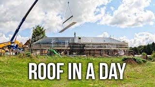 COMPLETE ROOF IN A DAY - Fully Insulated and Weathertight in 8 HOURS