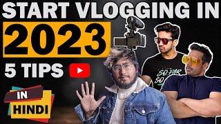 How To Be a Vlogger on YouTube in 2023 | Tips To Vlog Like Mumbaikar Nikhil, Flying Beast (HINDI)