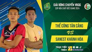 Full HD | Thể Công Tân Cảng vs Sanest Khánh Hòa | Giải bóng chuyền VĐQG cúp HCĐG 2024