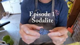 EP 01 - Sodalite Gemstone Pendant Cut & Polish