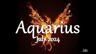 Aquarius July 2024 - This person is your spoon full of sugar! ️