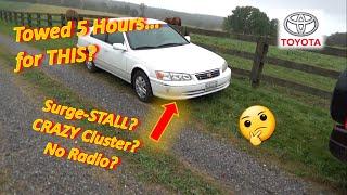 Towed 5 Hours...for THIS?! (Surge-Stall-"CRAZY"Cluster-No Radio? 2000 Toyota Camry)