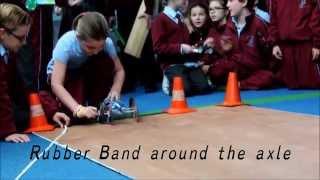 Rubber Band Powered Car Challenge