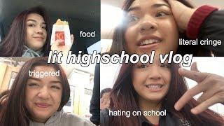 LIT SCHOOL VLOG (cringey, food, triggered) | maiphammy