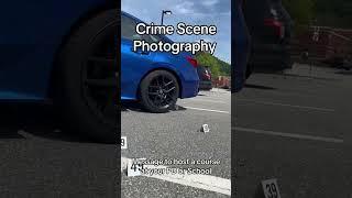 Host a crime scene processing class #csi #forensicscience