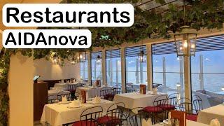 AIDAnova Restaurants ️ - alle Möglichkeiten zum Essen im Detail