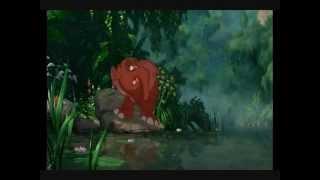 "Mom, are you sure this water's sanitary?" Young Tantor - Tarzan (1999)