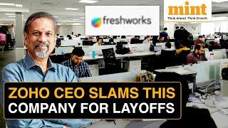 Zoho CEO Sridhar Vembu’s BOLD Take On ‘Freshworks’ Firing Staf Despite HUGE Revenue, Netizens React