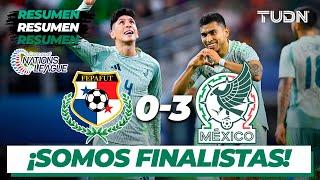 Resumen y goles | Panamá 0-3 México | CONCACAF Nations League 2024 - Semis | TUDN