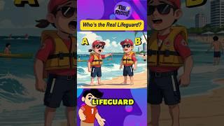 who is the real lifeguard? #riddle #quiz #brainteaser #puzzlegame #funchallenge #riddleoftheday