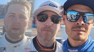 Hear From William Byron, Kyle Larson, & Denny Hamlin as They Recap Phoenix