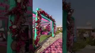 Mandap decoration for Wedding Ceremony #wedding  #shorts