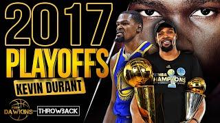 Kevin Durant DOMiNATED The 2017 Playoffs | COMPLETE Highlights  | FreeDawkins