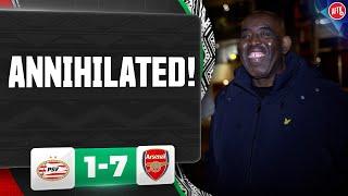 ANNIHILATED!!! (Robbie) | PSV 1-7 Arsenal