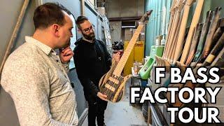 F Bass: Factory Tour & Behind the Scenes!