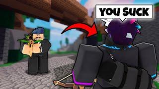 I Beat MiniBloxia in RANKED.. (Roblox Bedwars)