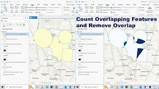 Count Overlapping Features, Intersect and Remove Overlap in ArcGIS Pro