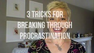 3 tricks to break through procrastination (TalentGrow vlog by Halelly Azulay)