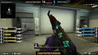 CSGO POV Imperial chelo (25/12) vs 00Nation (Nuke)@ESL Pro League Season 17 Conference South America