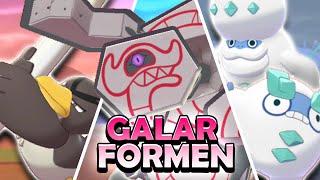 Alle Galar Formen bekommen + Entwicklungsmethoden • Pokémon Schwert & Schild Guide