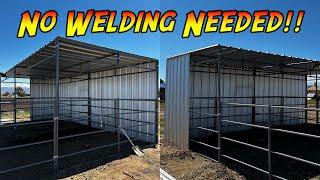 Portable Horse Stalls That Anyone Can Setup!