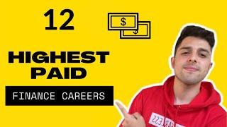 12 Highest Paid Finance Career| Lets understand What they do