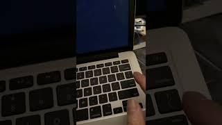 MacBook Pro show battery not  power on with charger