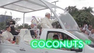 #PapalVisitPH: Philippines Crowd Goes Wild for Pope Francis | Coconuts TV