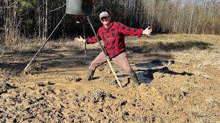 Wild hog scouting and a grilled snack of champions